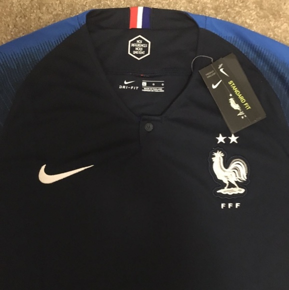 France Home World Cup 2018 Champions Jersey - Picture 4 of 5